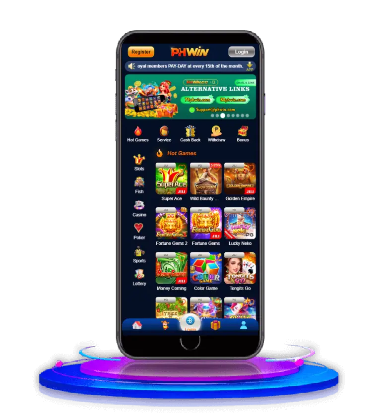 phwin live casino