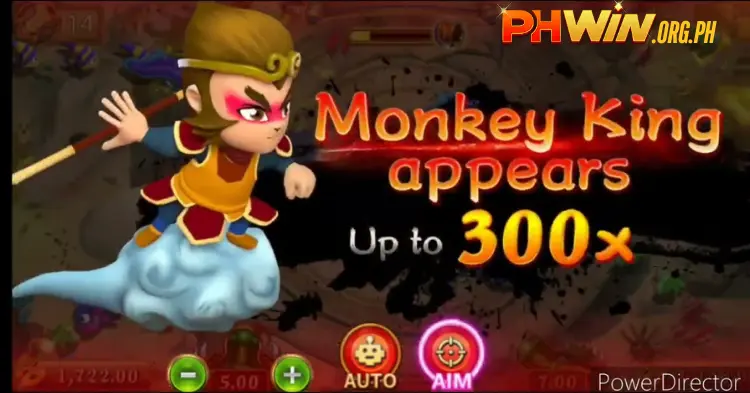 Monkey King Fishing Game at Phwin