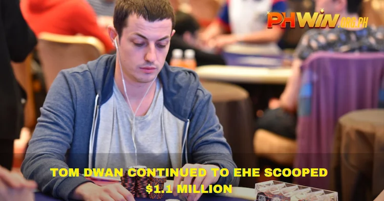 He scooped $1.1 million after winning against Phil Ivey with a "Full tilt" 